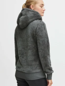 OXMO Sweatshirts & Sweatjacken*Damen Sweatshirt - OXAnoush grau uni