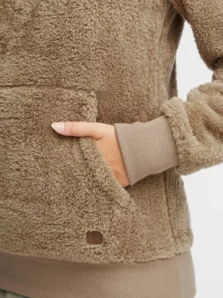 OXMO Sweatshirts & Sweatjacken*Damen Sweatshirt - OXAnoush braun uni