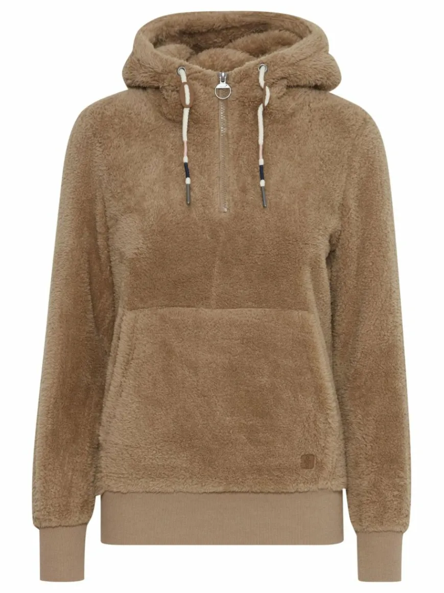 OXMO Sweatshirts & Sweatjacken*Damen Sweatshirt - OXAnoush braun uni