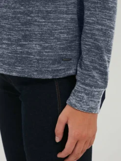 OXMO Sweatshirts & Sweatjacken*Damen Sweatshirt - OXBenta blau meliert