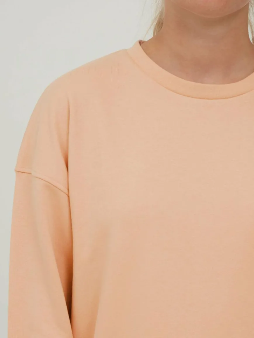 OXMO Sweatshirts & Sweatjacken*Damen Sweatshirt - OXGrynet rosa uni