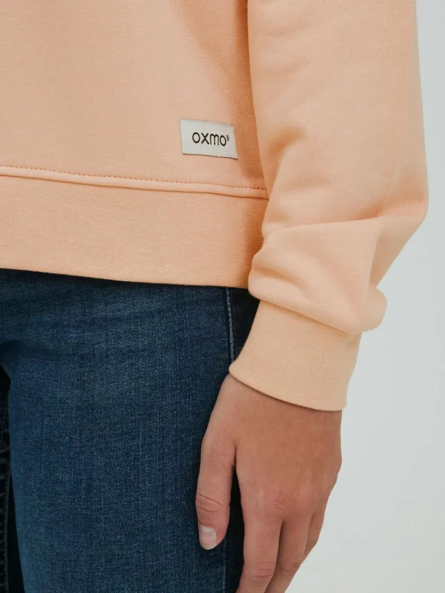OXMO Sweatshirts & Sweatjacken*Damen Sweatshirt - OXGrynet rosa uni