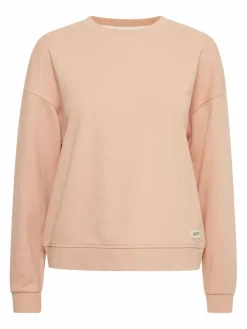 OXMO Sweatshirts & Sweatjacken*Damen Sweatshirt - OXGrynet rosa uni