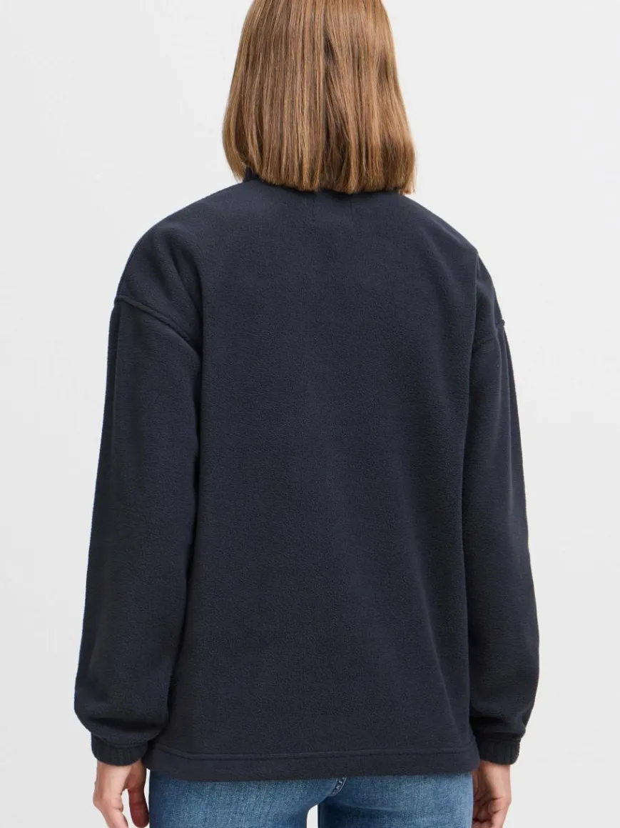 OXMO Sweatshirts & Sweatjacken*Damen Sweatshirt - OXMATSINE blau uni