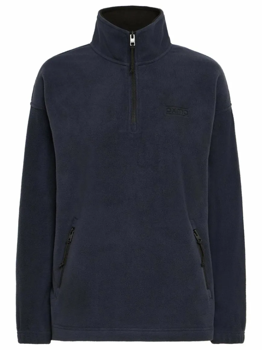 OXMO Sweatshirts & Sweatjacken*Damen Sweatshirt - OXMATSINE blau uni