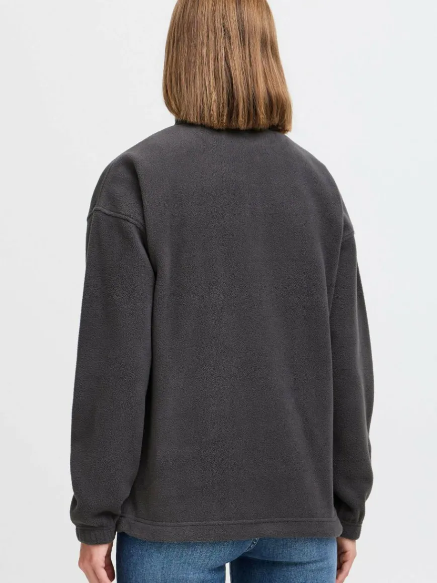 OXMO Sweatshirts & Sweatjacken*Damen Sweatshirt - OXMATSINE grau uni