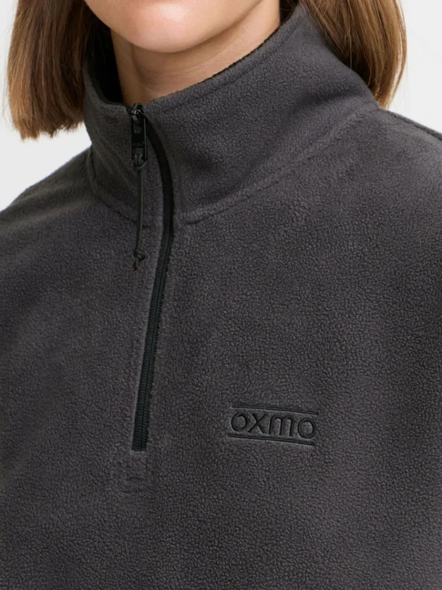 OXMO Sweatshirts & Sweatjacken*Damen Sweatshirt - OXMATSINE grau uni