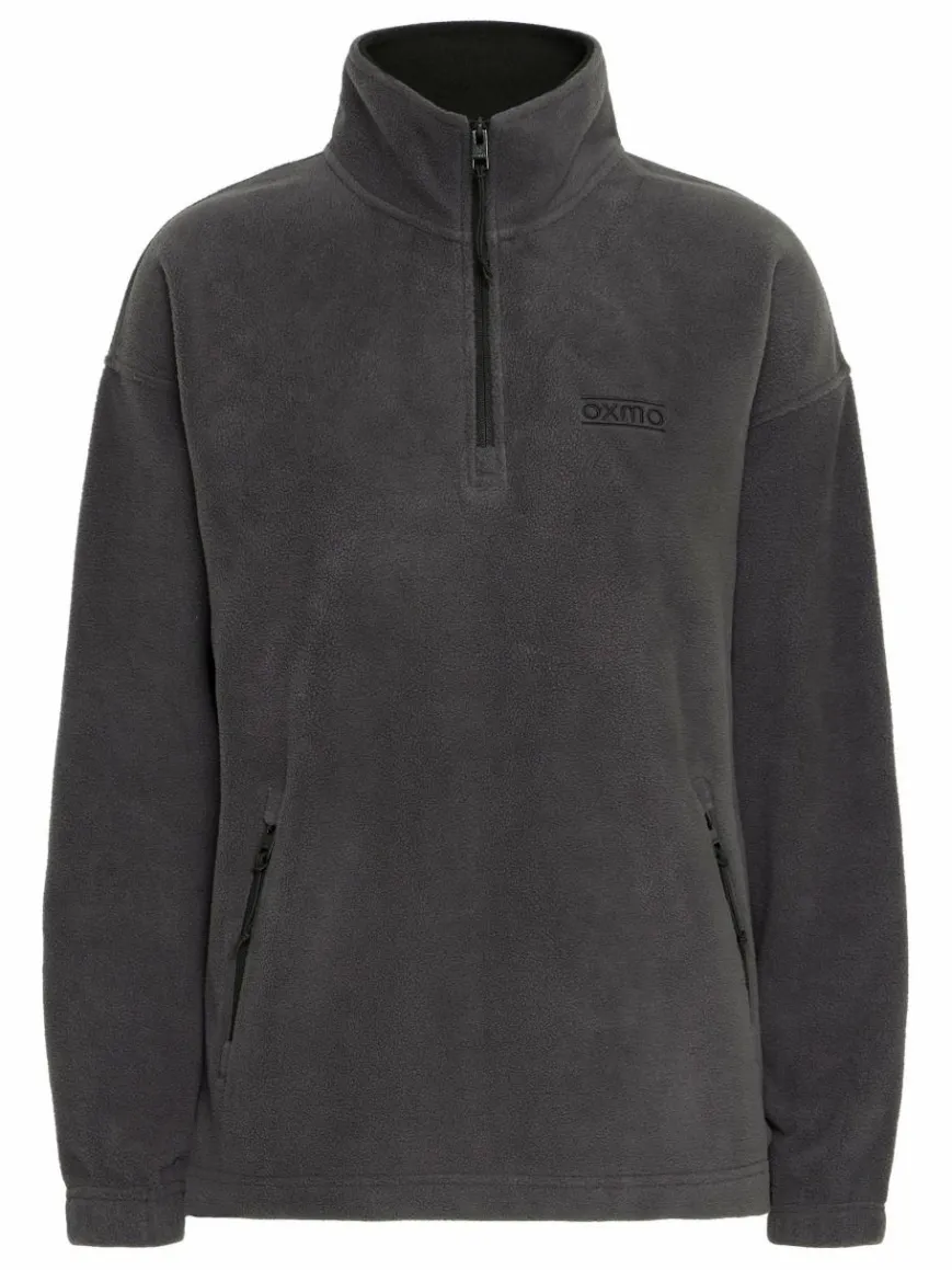 OXMO Sweatshirts & Sweatjacken*Damen Sweatshirt - OXMATSINE grau uni