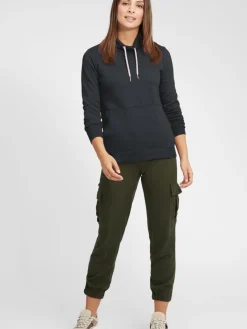 OXMO Sweatshirts & Sweatjacken*Damen Sweatshirt - OXVimpa grau uni
