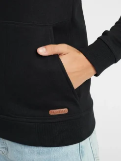 OXMO Sweatshirts & Sweatjacken*Damen Sweatshirt - OXVimpa schwarz uni