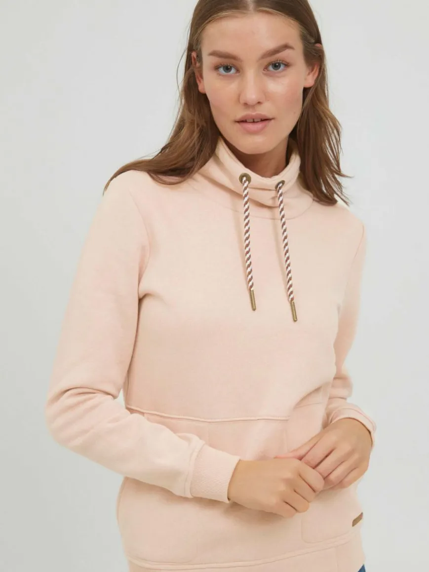 OXMO Sweatshirts & Sweatjacken*Damen Sweatshirt - OXVimpa altrosa uni
