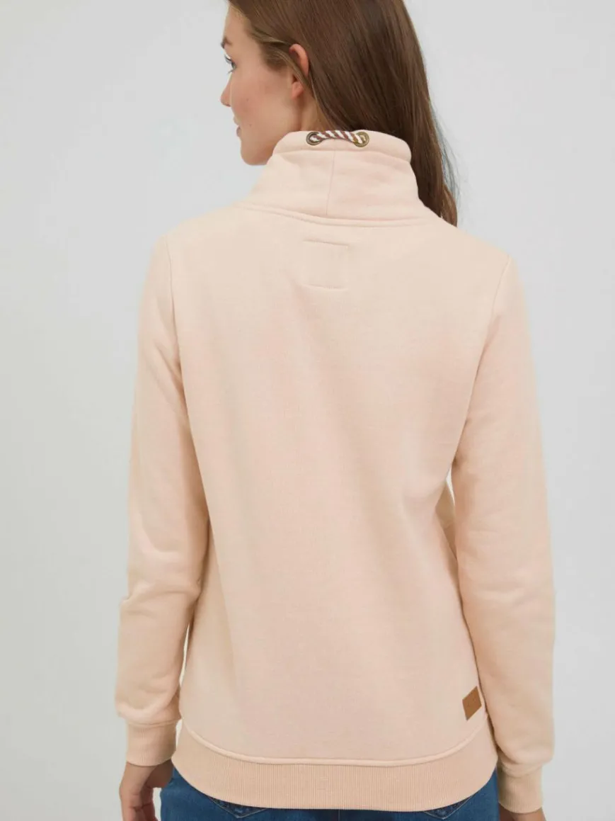 OXMO Sweatshirts & Sweatjacken*Damen Sweatshirt - OXVimpa altrosa uni