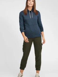 OXMO Sweatshirts & Sweatjacken*Damen Sweatshirt - OXVimpa blau uni