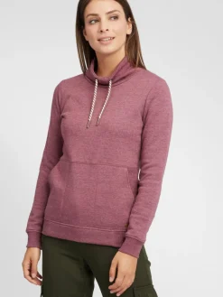 OXMO Sweatshirts & Sweatjacken*Damen Sweatshirt - OXVimpa rot uni