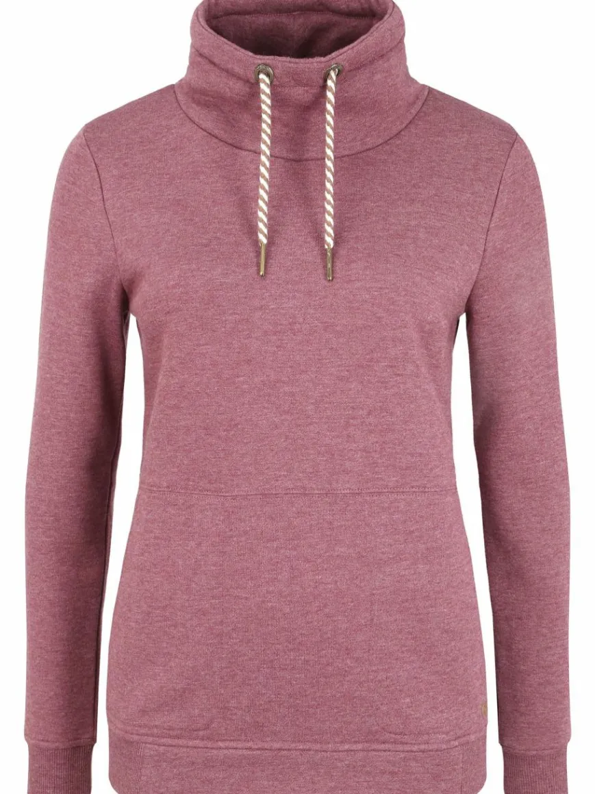 OXMO Sweatshirts & Sweatjacken*Damen Sweatshirt - OXVimpa rot uni