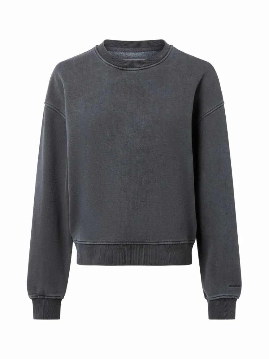 Samsøe Samsøe Sweatshirts & Sweatjacken*Damen Sweatshirt - Sava grau uni