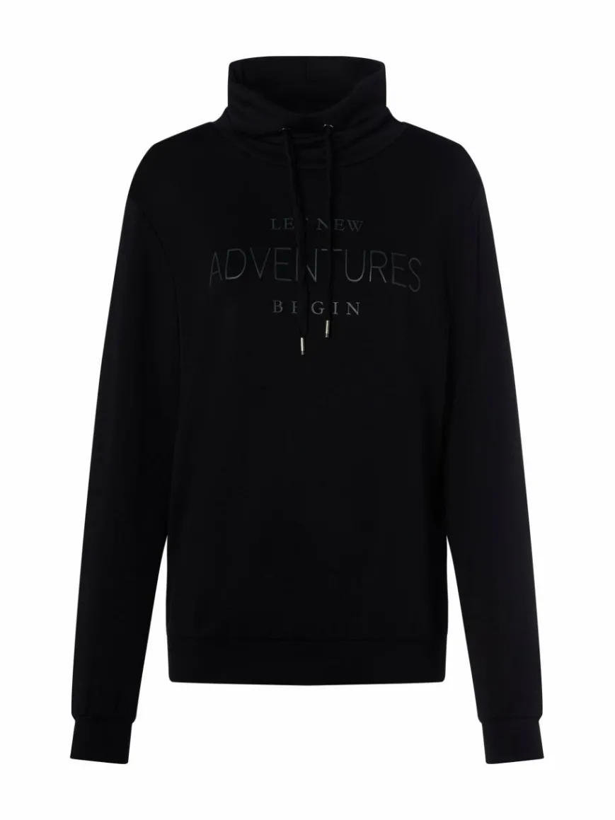 soyaconcept® Sweatshirts & Sweatjacken*Damen Sweatshirt - SC-Banu 248 schwarz bedruckt