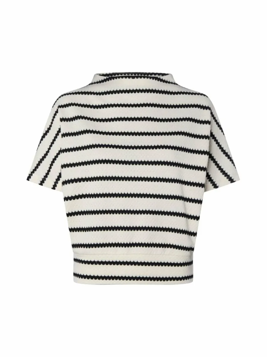 Someday Sweatshirts & Sweatjacken*Damen Sweatshirt - Usalina ecru schwarz gestreift