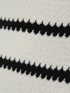 Someday Sweatshirts & Sweatjacken*Damen Sweatshirt - Usalina ecru schwarz gestreift