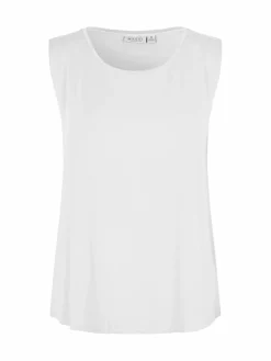 Masai Blusen*Damen Tanktop weiß uni