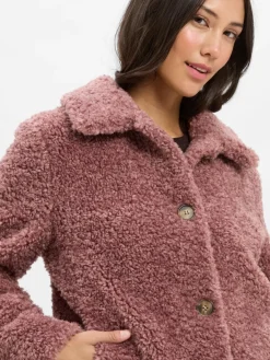 Fuchs Schmitt Jacken & Westen*Damen Teddyjacke altrosa uni