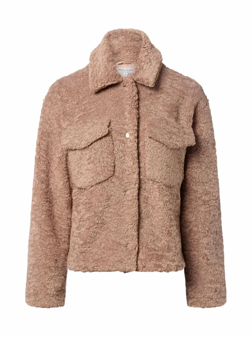 Marie Lund Jacken & Westen*Damen Teddyjacke altrosa uni