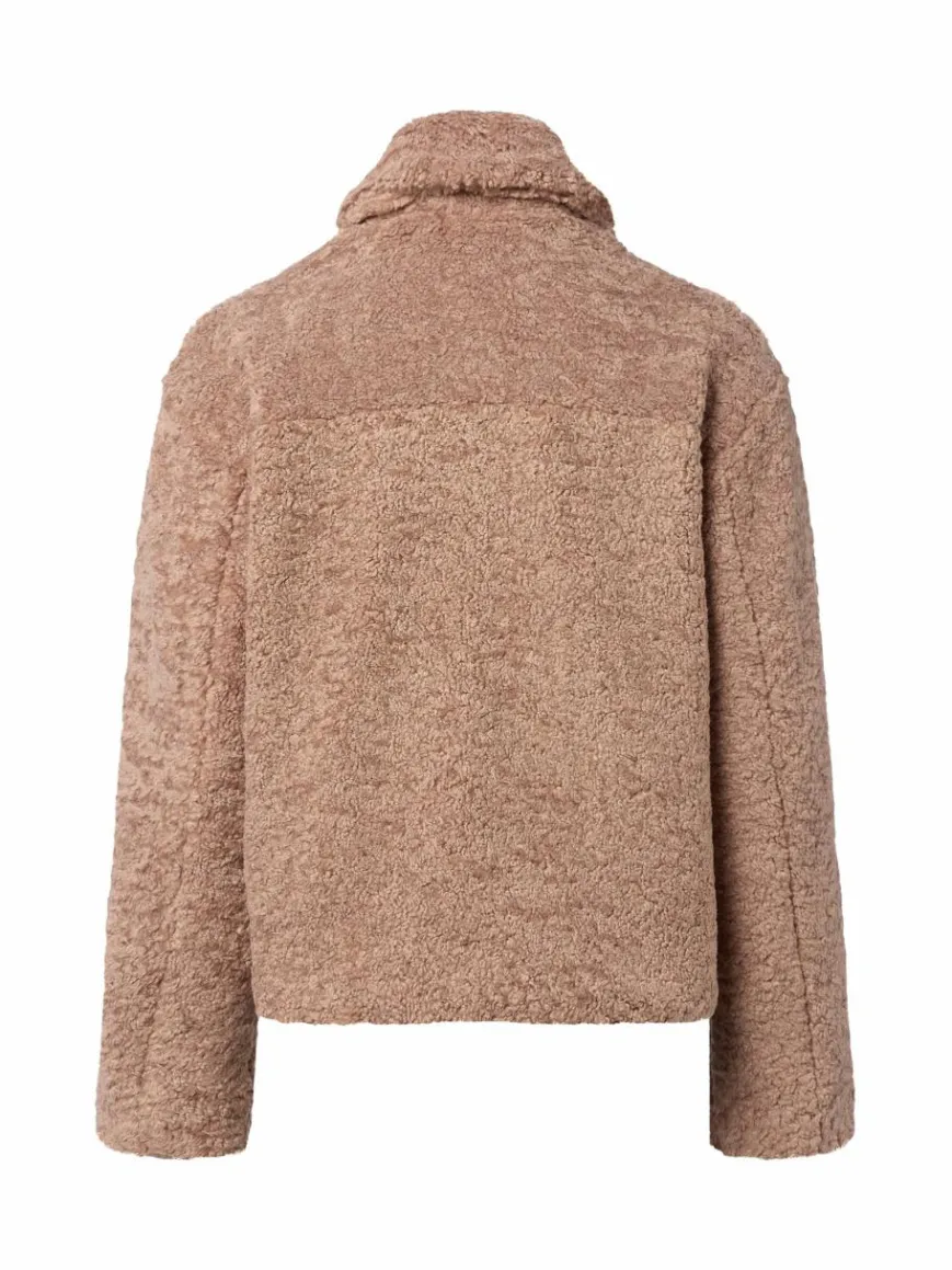 Marie Lund Jacken & Westen*Damen Teddyjacke altrosa uni