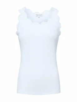 Marie Lund Shirts & Tops*Damen Top weiß uni