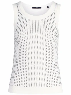 zero Shirts & Tops*Damen Top beige weiß uni