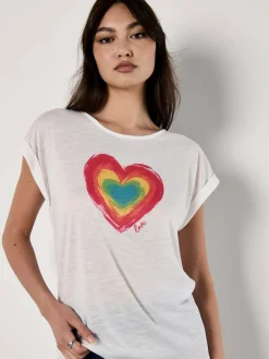 Apricot Shirts & Tops*Damen Top mehrfarbig bedruckt