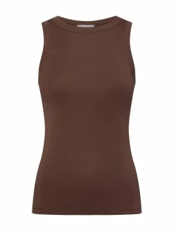 Marie Lund Shirts & Tops*Damen Top schoko uni