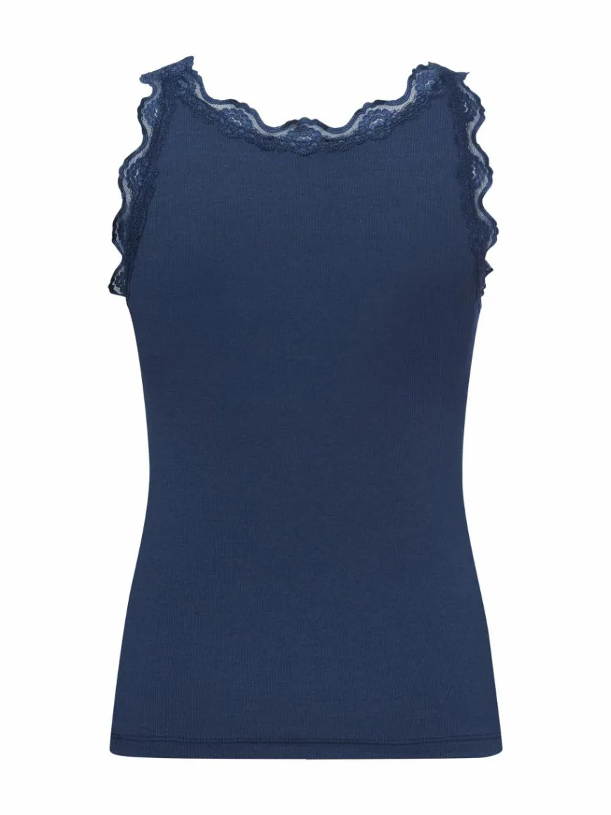 Marie Lund Shirts & Tops*Damen Top indigo uni