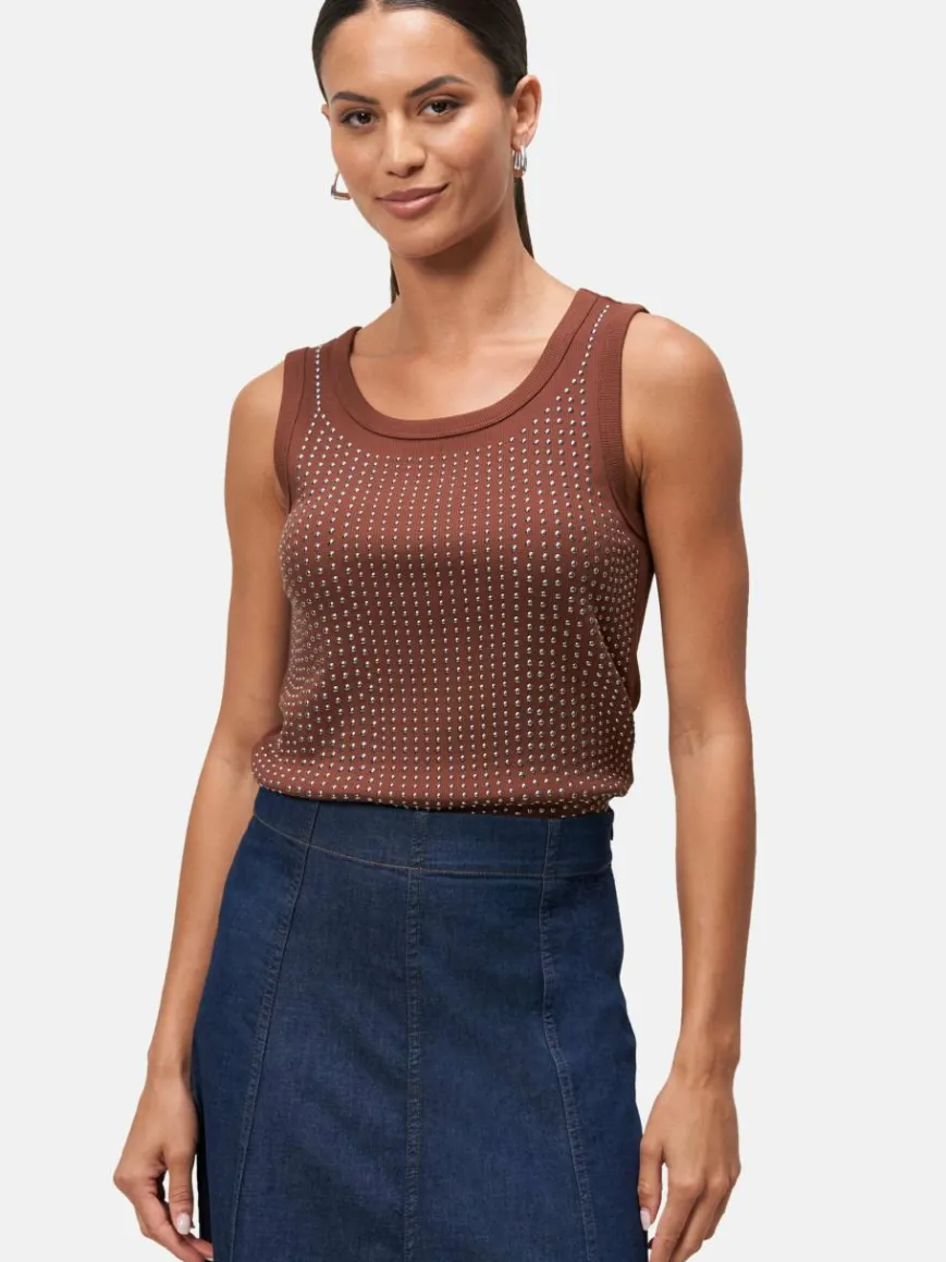 zero Shirts & Tops*Damen Top braun uni