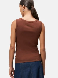 zero Shirts & Tops*Damen Top braun uni
