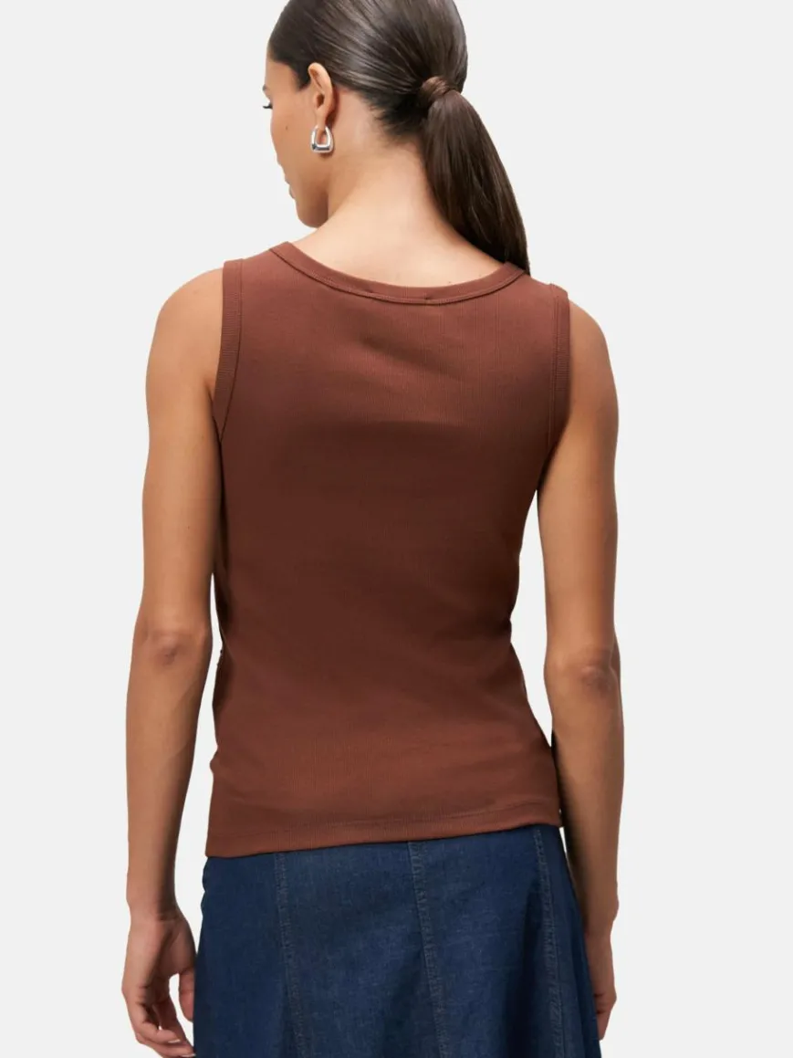 zero Shirts & Tops*Damen Top braun uni