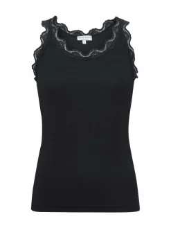 Marie Lund Shirts & Tops*Damen Top schwarz uni