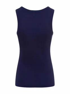 Marie Lund Shirts & Tops*Damen Top indigo uni