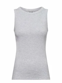 Marie Lund Shirts & Tops*Damen Top hellgrau meliert