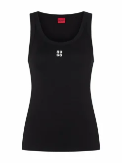 HUGO Shirts & Tops*Damen Top - Datamia schwarz uni