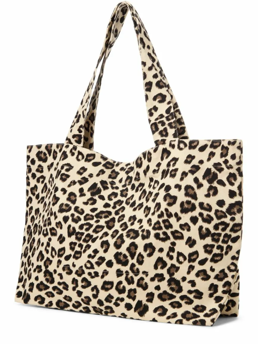 Msch Copenhagen Taschen & Rucksäcke*Damen Tote Bag - MSCHSage beige schwarz gemustert