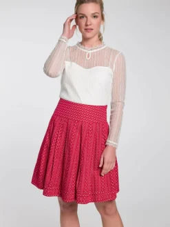 Spieth & Wenksy Blusen*Damen Trachtenbluse - Pelly weiß uni