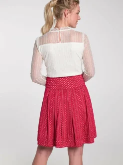 Spieth & Wenksy Blusen*Damen Trachtenbluse - Pelly weiß uni