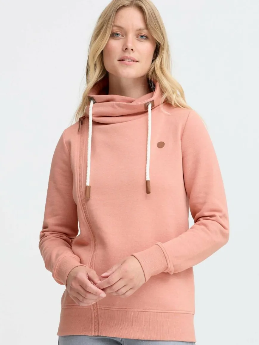 OXMO Sweatshirts & Sweatjacken*Damen Trainingsjacke - OXMILLE melange uni