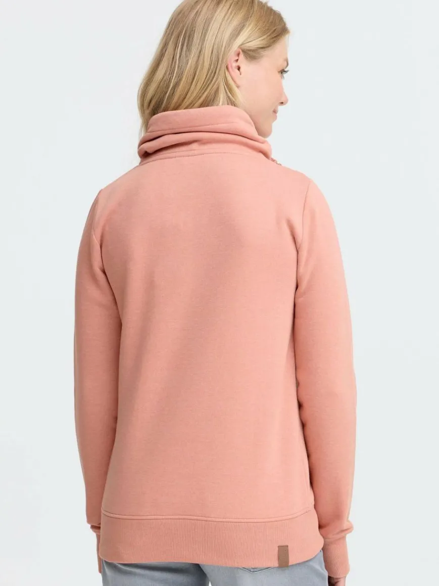 OXMO Sweatshirts & Sweatjacken*Damen Trainingsjacke - OXMILLE melange uni