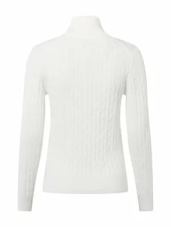 Gant Pullover & Strickjacken*Damen Troyer ecru strukturiert