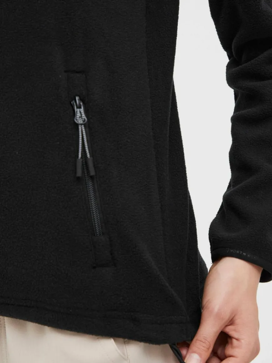 North Bend Sweatshirts & Sweatjacken*Damen Troyer - NBConni schwarz uni