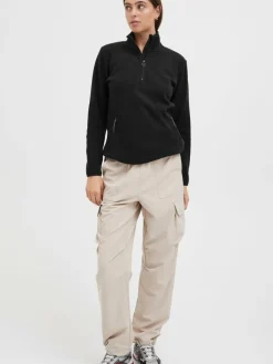 North Bend Sweatshirts & Sweatjacken*Damen Troyer - NBConni schwarz uni