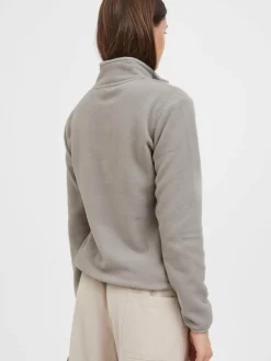 North Bend Sweatshirts & Sweatjacken*Damen Troyer - NBConni grau uni