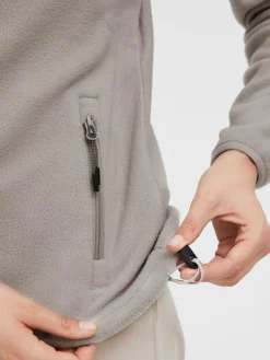 North Bend Sweatshirts & Sweatjacken*Damen Troyer - NBConni grau uni