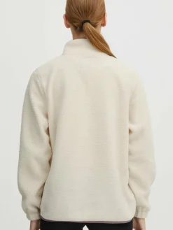 OXMO Sweatshirts & Sweatjacken*Damen Troyer - OXPiala beige gemustert